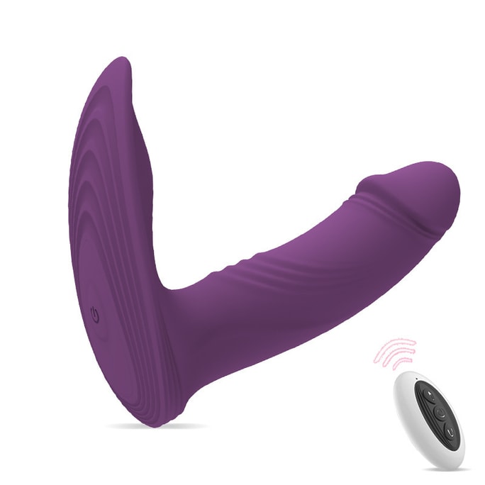 Invisible wearable wireless remote egg jumping remote control strong shock masturbation device
