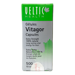 캐나다 VELTIC HEALTH 식물 비아그라 - 발기 보조제, 10 캡슐, 남성 전용