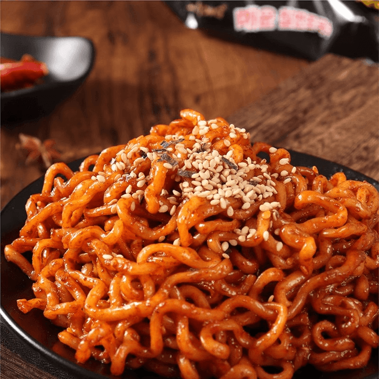  曹氏鴨脖 辣滷方便麵 拌麵 辣滷味 100g*5袋【爆辣挑戰!】【小紅書推薦】 6