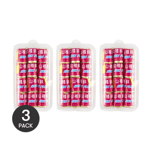 Haw Flake Snacks 9.74 oz  *3【3 Packs】