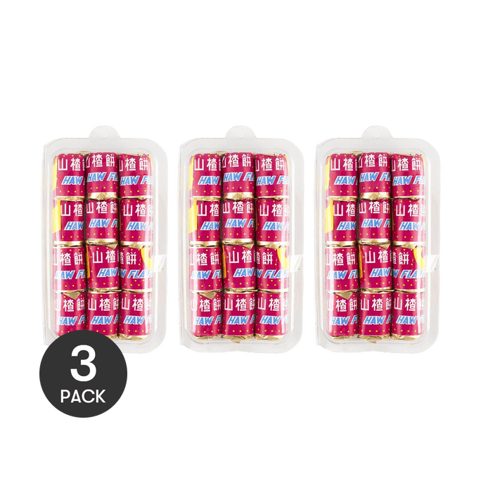Haw Flake Snacks 9.74 oz  *3【3 Packs】