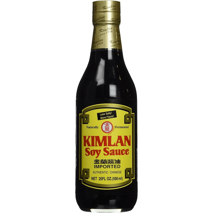 KiMlan Naturally Fermented Soy Sauce - 20 Oz