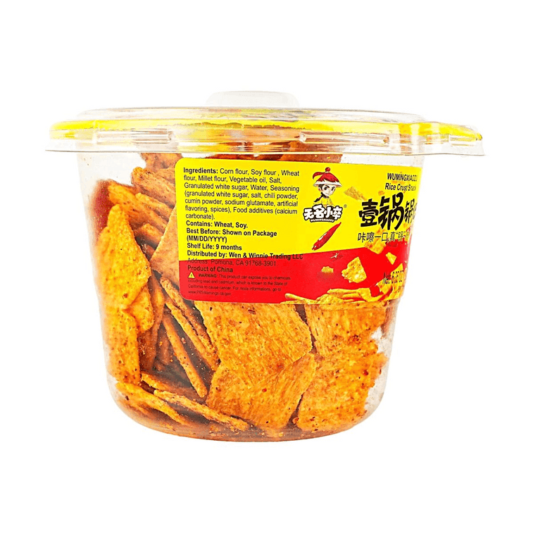 無名小卒 壹鍋鍋巴 麻辣味 180g 4