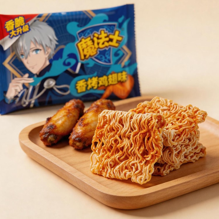 魔法士干脆面点心面香烤鸡翅味20g 【童年经典】 - 亚米
