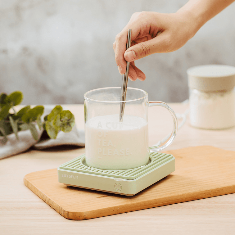 Buydeem Mug and Coffee Warmer Cozy Greenish 8