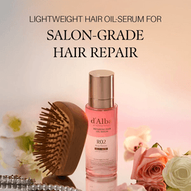 韩国D'ALBA黛尔珀 专业护发油精油液 轻盈不油腻 护发香喷二合一 R02玫瑰小苍兰 75ml