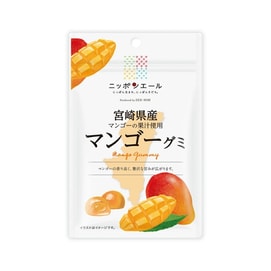 Nippon Yell Miyazaki Mango Gummies 40g