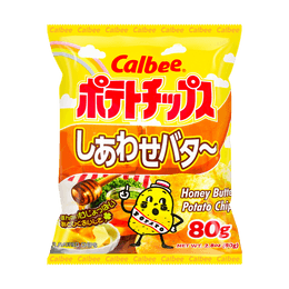 日本CALBEE卡樂B 蜂蜜奶油口味洋芋片 80g