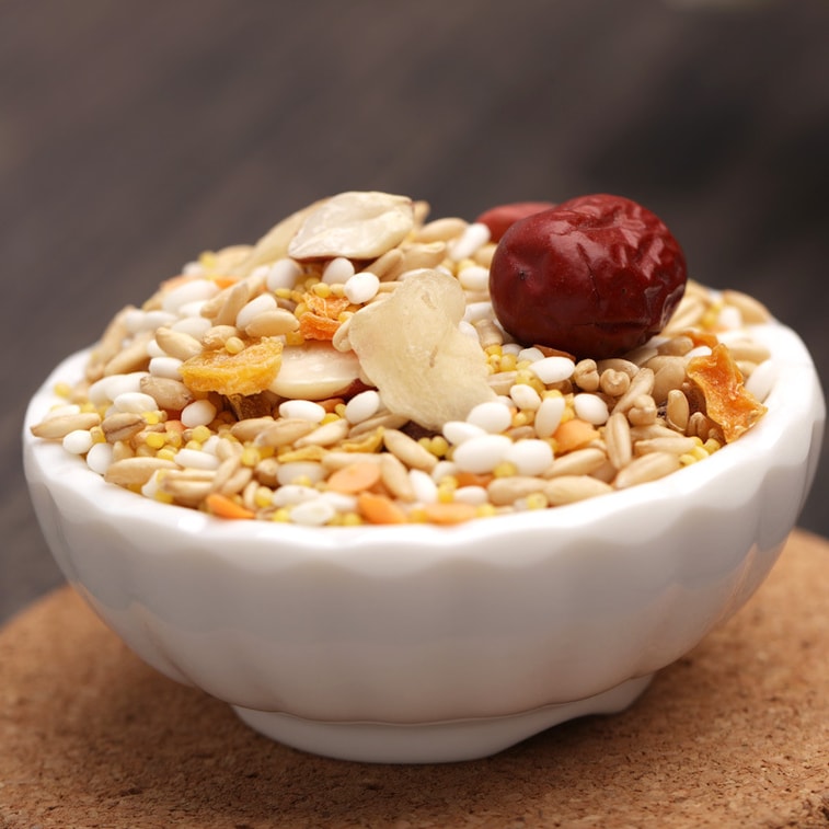 【中国直送】燕之坊 紅棗麦粟粥 朝食用粥 脾臓と胃を強化 気血を補う 150g/袋 3