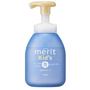 【日本直效郵件】 日本 KAO 花王 merit 兒童泡沫洗護一體洗髮精 330ml