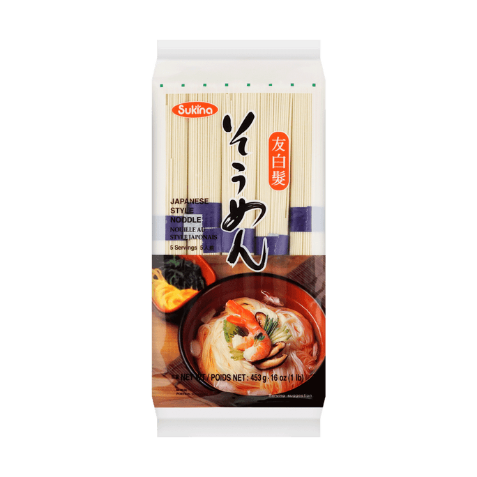 Tomoshiraga Somen - Japanese Cold Noodles, 16oz