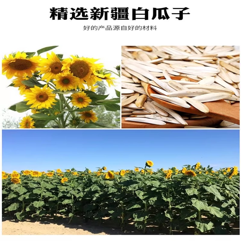 博惠精选 新疆特产阿克苏尖下巴马牙瓜子原味大颗粒真空包装新货牙签瓜子180g/袋