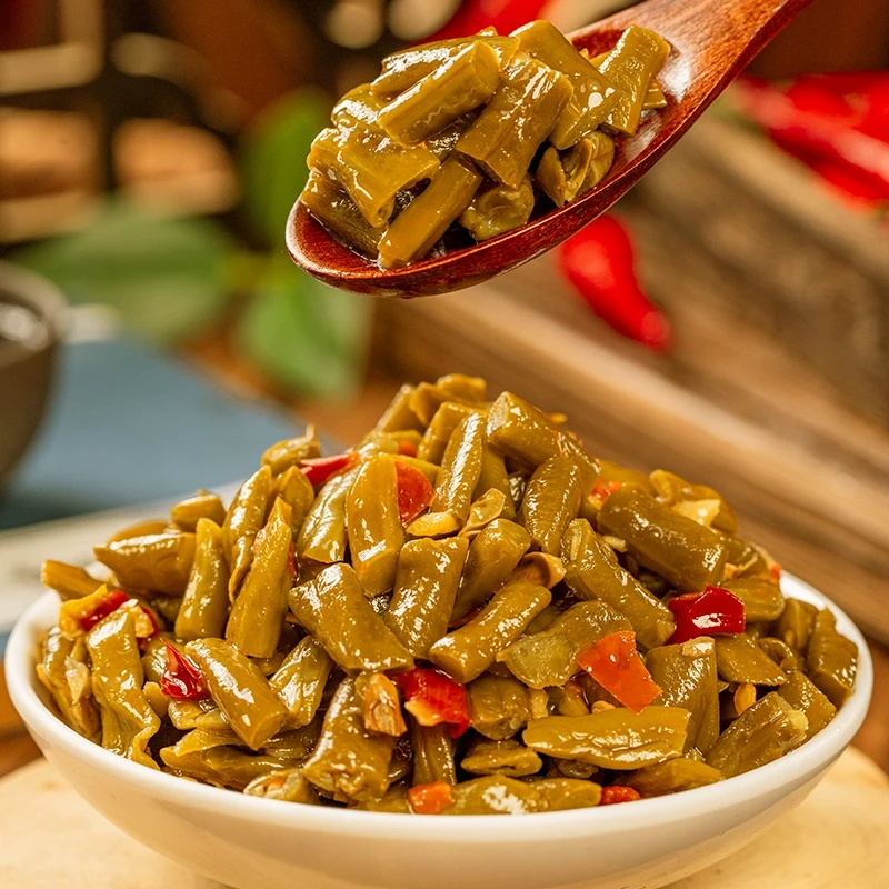 Stir-fried cowpeas with meals side dishes capers 30g*5 bags