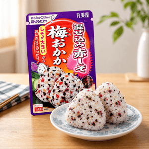 日本MARUMIYA丸美屋 混合拌饭料香松 红紫苏梅柴鱼味 24g【大片红紫苏】【酸爽开胃】【饭团好搭档】