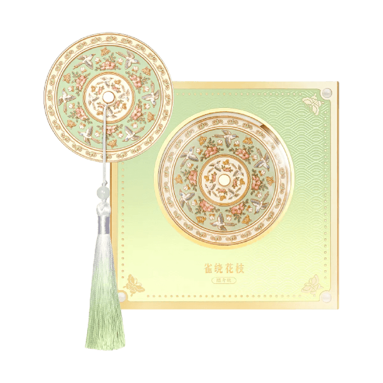 THE PALACE MUSEUM - TB 故宮博物院文化創意製品、携帯用鏡「花枝に雀