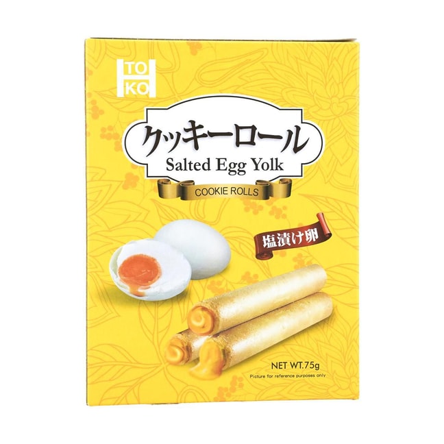 Salted Egg Yolk Cookie Rolls 74g