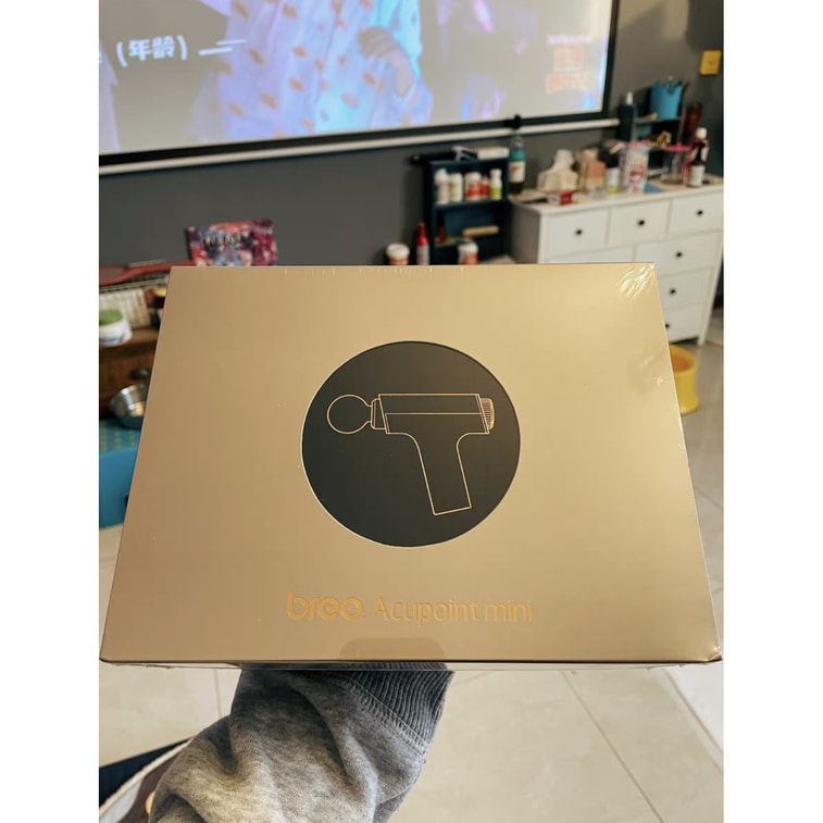 【易烊千玺同款】breo倍轻松 Acupoint深层肌肉放松 mini筋膜枪翡翠绿 1件入 3