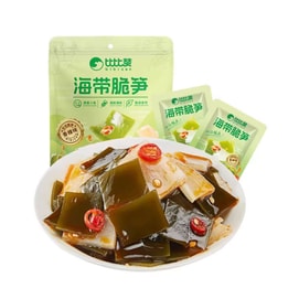 【香辣解馋】比比赞 海带脆笋【香辣味】200g 【低卡零食】