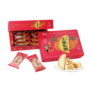 台湾惠香 关庙土凤梨酥礼盒 10枚入 350g【点心伴手礼】