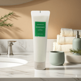 韩国AROMATICA爱露梦 迷迭香三效合一浓缩护理发膜 乳霜型 160ml 0硅油 营养保湿 持久光泽 修复易断裂脆弱发质