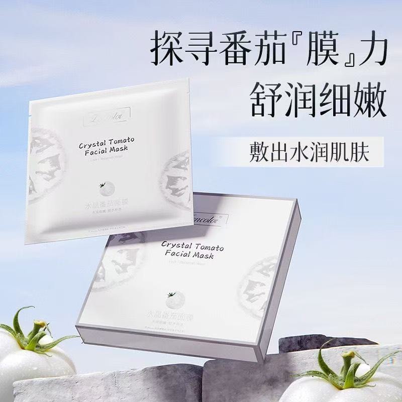 Crystal Tomato & RegenSkin マスク Crystal Tomato facial mask Multi effect Nourishing, Moisturizing