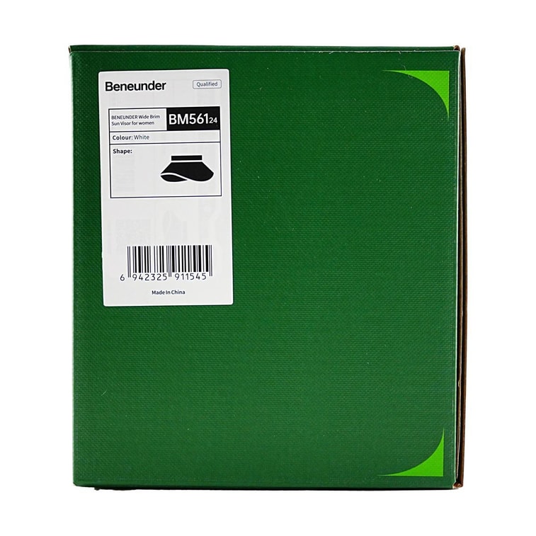 BENEUNDER蕉下 女士百褶貝殼黑膠防曬帽 夏季遮陽帽 防曬防紫外線 象牙米55-58cm 6