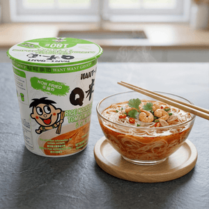 Rice Noodles, Artificial Thai Tom Yum Kung Flavor, 2.82 oz  *6【6 Packs】【Non Fried】