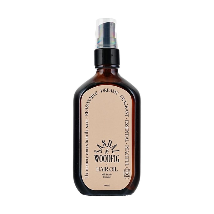 Milkprotein Intensive Hair Oil,  3.38 fl.oz. #Sandal Woodfig