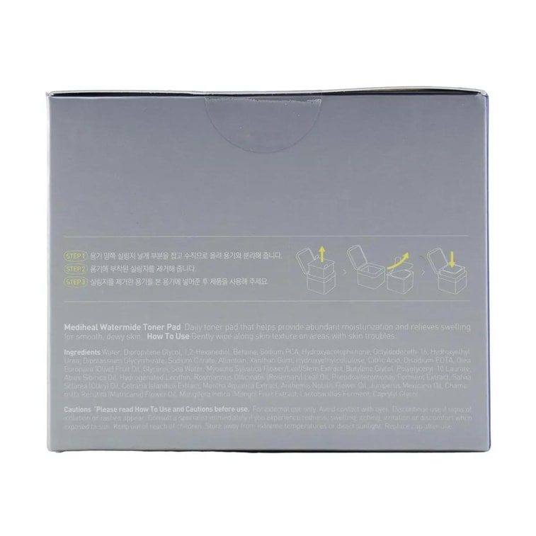 Lingettes tonifiantes Watermide 100 pièces 10