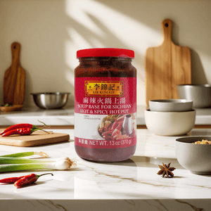 Spicy Sichuan Mala Hot Pot Soup Base, 13oz