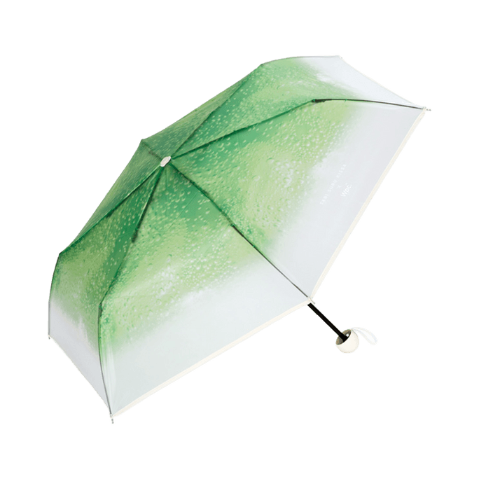 w.p.c||透明感冰激凌苏打水折叠雨伞||绿植 50cm 1把