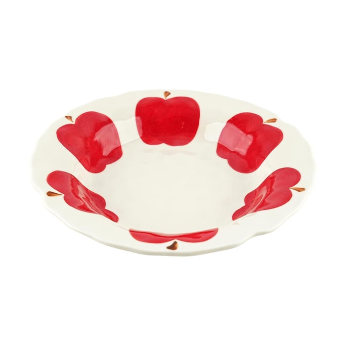 Red Apple  8.5-inch Plate 21.2 * 21.2 * 3.7CM