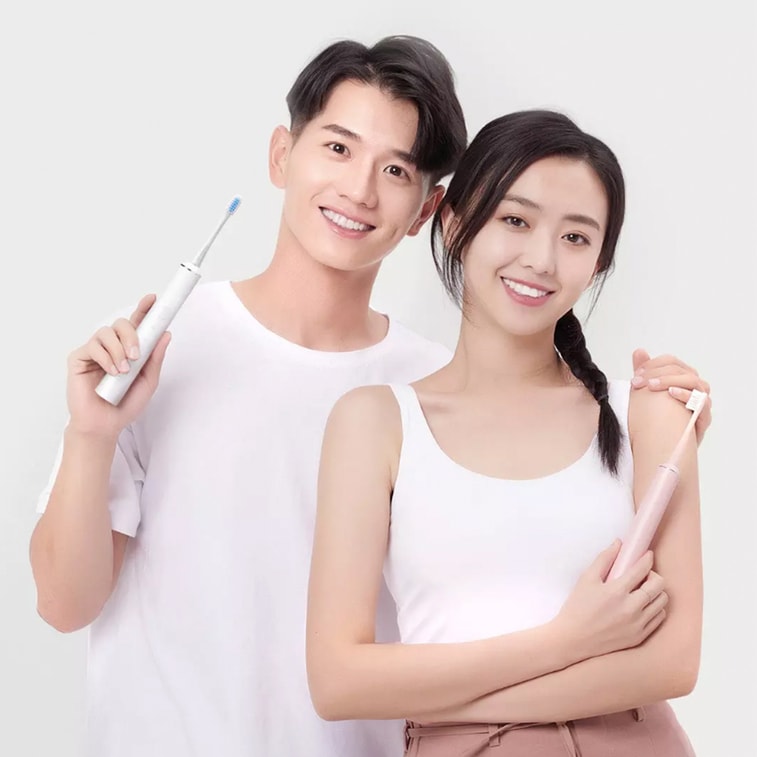 【中国直送】Xiaomi Youpin Xiaoshi ソニック電動歯ブラシ ホワイト 1本/箱 4