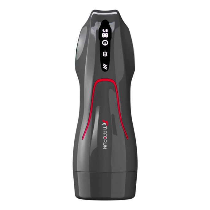 [발렌타인데이 선물: 초부드러운 윤활제] YEAIN 나이트 체리 블로섬 코스믹 남성 자위기구, 완전 자동 가열, 저소음, 클램핑, 흡착 기능, 자위용품, 다크 그레이, 1개