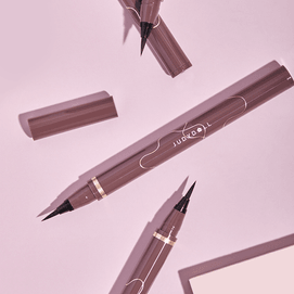 Slim Liquid Eyeliner #02 Dark Brown - Waterproof, Smudge-Proof, Long-Lasting & Ultra-Fine Quick-Dry