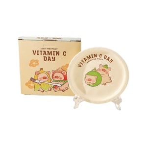 Lulu Pig Collaboration 6-Inch Exquisite Bone Dish - "A New Look At Melon"