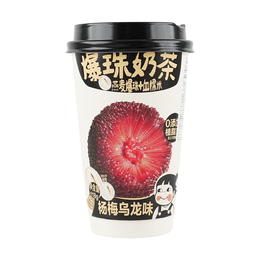 神作之茶 爆珠奶茶 燕麥爆珠+血糯米 楊梅烏龍味 118g【0植脂末】