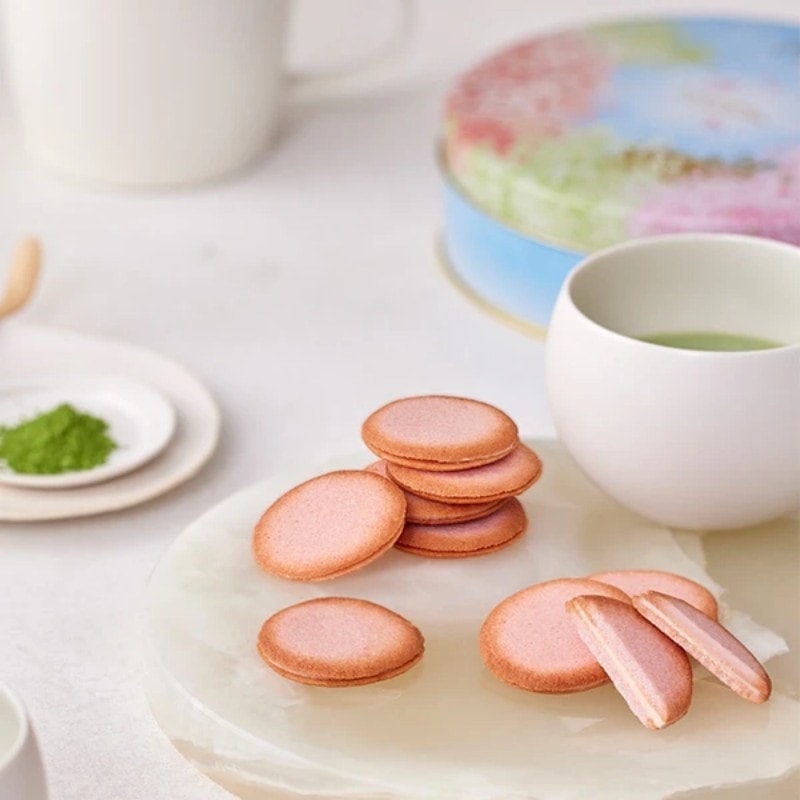 日本 Yoku Moku 春季限定 樱花夹心饼干 24pc