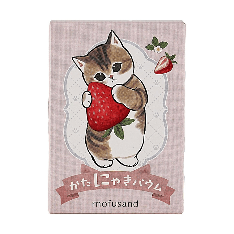 日本MOFUSAND 貓咪造型年輪蛋糕 草莓風味【新鮮短保】【精緻甜點】 4