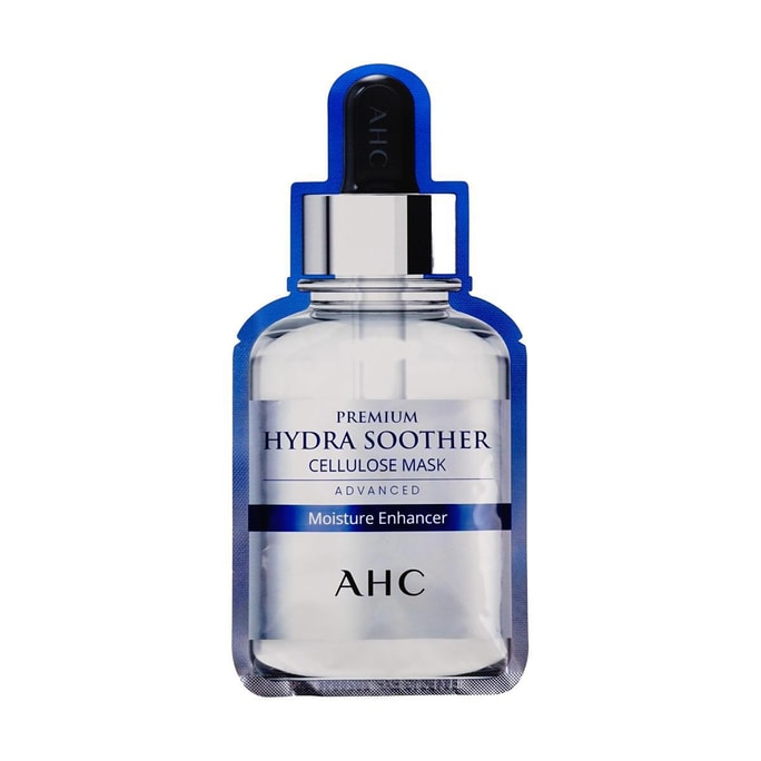 韓國AHC B5小安瓶 第三代臻致高濃度玻尿酸補水面膜 1片 冷感降溫 舒緩維穩