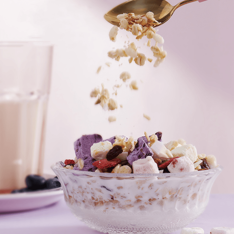 Yogurt Fruit Nuts Dry Snack Lactic Acid Fruit Oats 400g 3