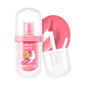 젤핏 립틴트, #10 피치 베이비, 웜톤 피치【태닝 헬로키티 콜라보레이션 한정판】