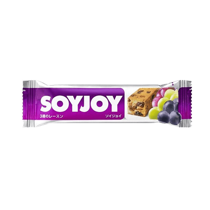 SOYJOY Low-Calorie Meal Replacement Soybean Nutritional Energy Bar Mixed Raisin Flavor 30g