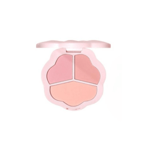 【中国直送】ゴーゴーダンス スリーカラーブラッシュパレット G03# ピーチクリーム 8.4g*1箱