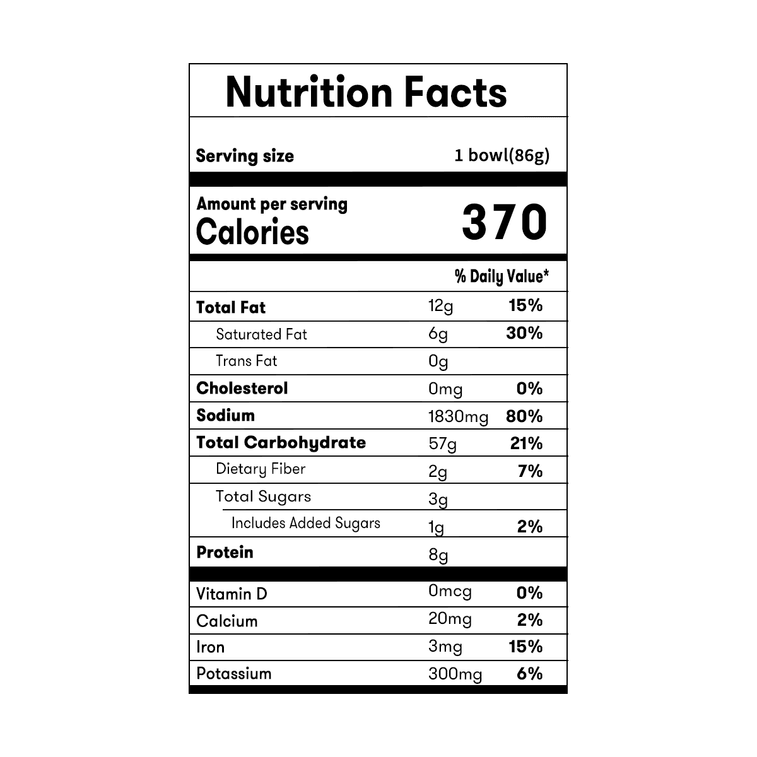 韩国NONGSHIM农心 Bowl Noodles3分钟微波碗面 拉面 香辣味 86g 4