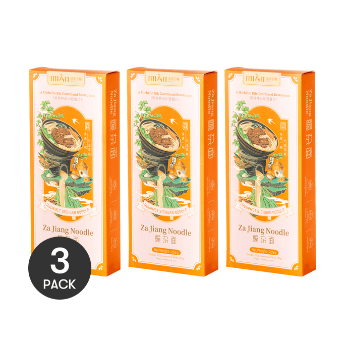 【Value Pack】Mixed Noodles in Bowl 9.35oz*3 Packs【Yami Exclusive】