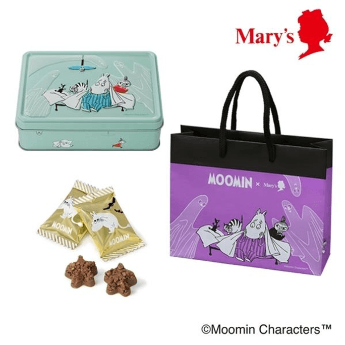 【日本直邮】Mary's 巧克力姆明和伙伴们57g 