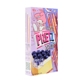 Blueberry Cheese Pretz - Baked Pretzel Sticks, 1.58oz【Anime Finds】