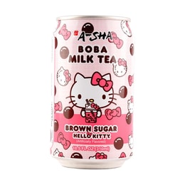 Hello Kitty Boba Can Brown Sugar,10.5 fl oz
