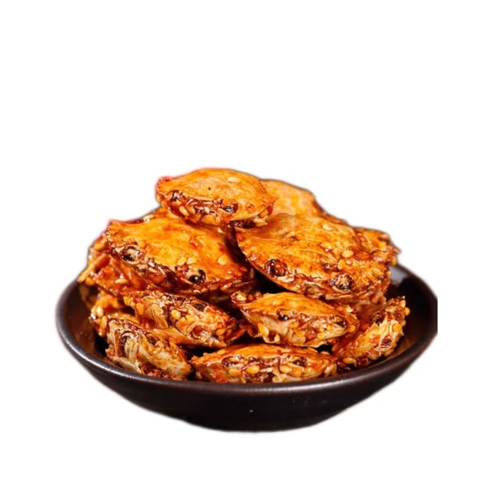 【中国直送】伊人書 辛口小蟹 1缶 250g